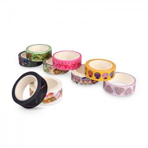 China Reusable Coloured Decorative Masking Tape No Residue Christmas Decoration on sale