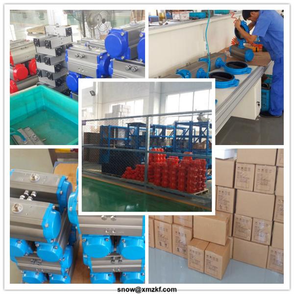 Pneumatic Rotary Actuator Qperated Ball Valve