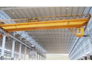 Buy cheap QZ Series Grab Bucket Overhead Bridge Crane Double Girder With Trolley ISO Certification product