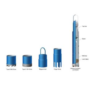 China 381mm Coiled Tubing Junk Basket Drill Spare Parts on sale