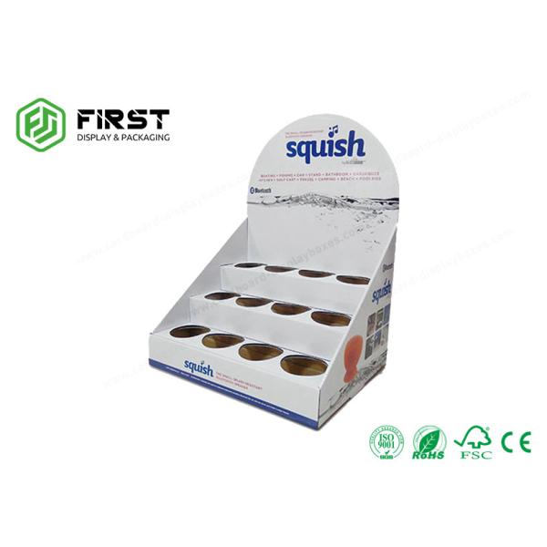Custom Printed Recyclable Retail Promotion Cardboard Counter Display Boxes With