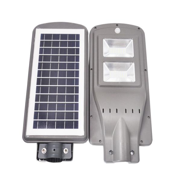 ABS material ALL IN ONE Solar LED street Light with Reflector cup for country use waterproof IP65