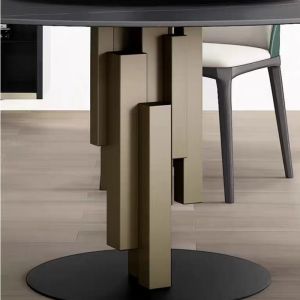 Irregular Contemporary Design Ceramic Marble Dining Table