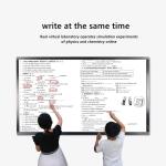 110 Inch Digital Interactive Whiteboard Intelligent Panel With Electromagnetic