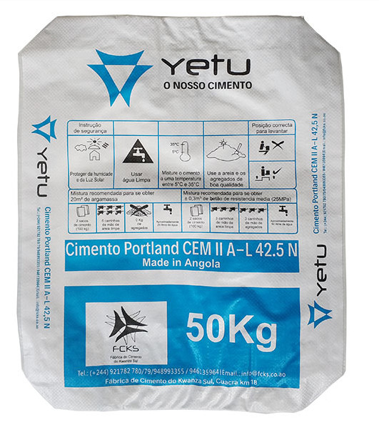 40-250gsm Laminated Woven Polypropylene Bags Cement PP Glossy 30cm