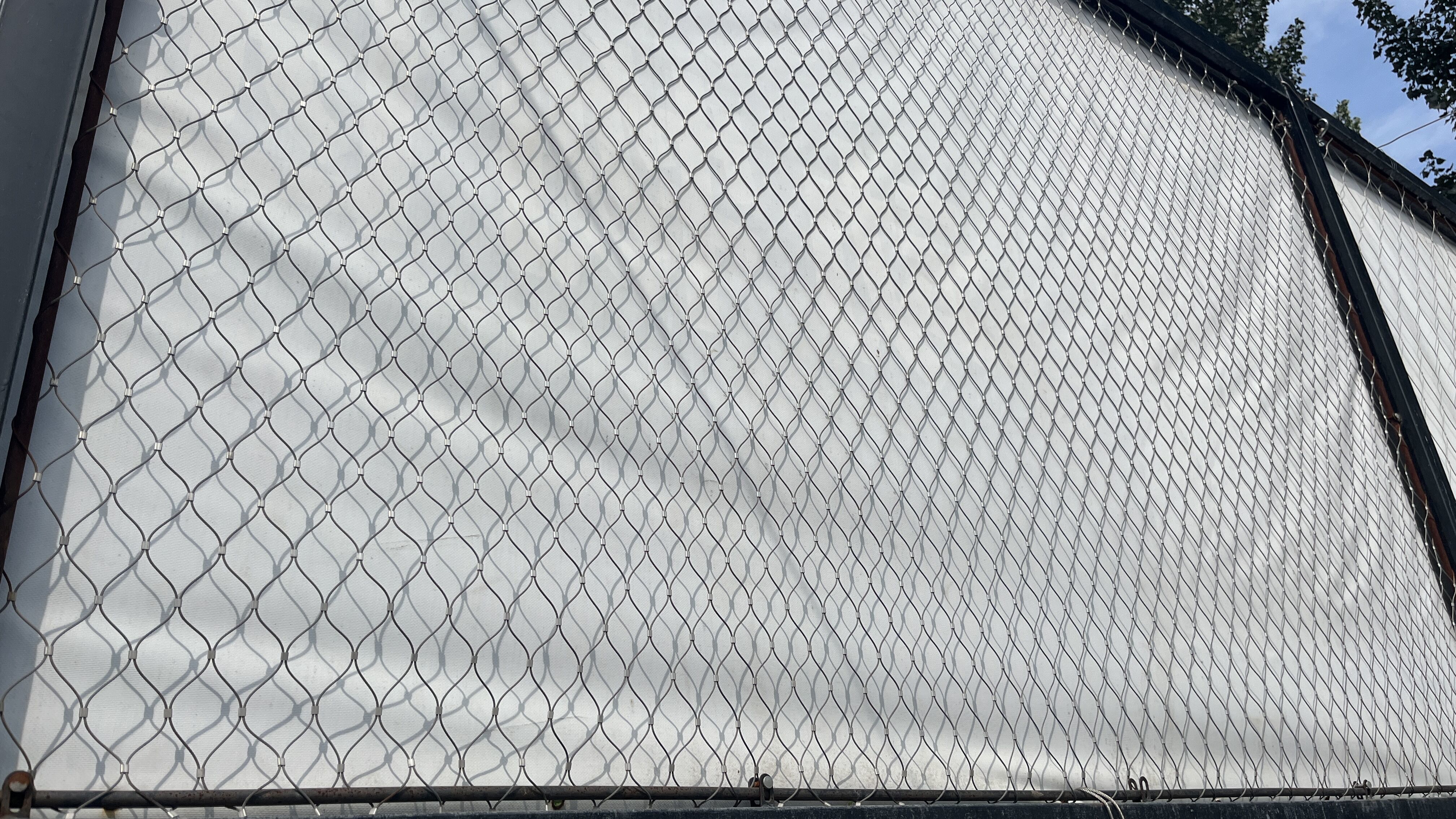 Kn Metal Wire Mesh Anti-Drone Net High Ductility Stretchable Metal Stainless Steel 304