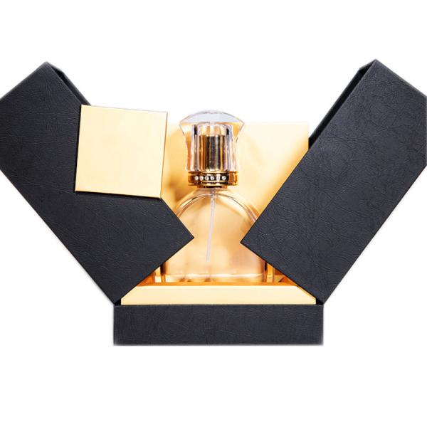 FSC PET Tray Magnetic Packaging Empty Perfume Box UV Glitter