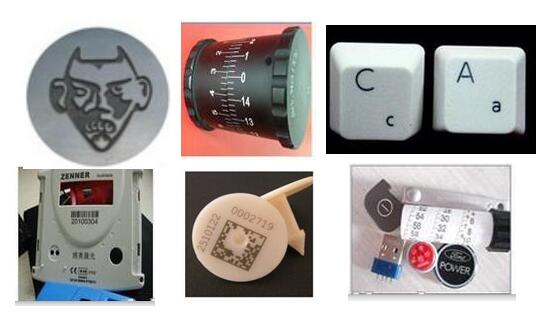 50W PCB Capacitance Industrial Laser Marking Machines For Lamp / Pumped