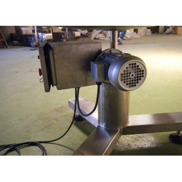 Stainless Steel Food Packing Machine Disc Feeding Table For Pouch Package