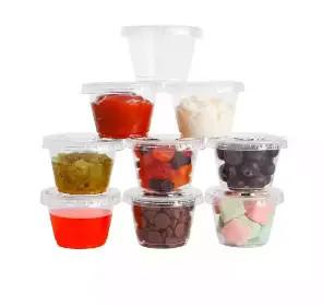 Buy cheap 1.5OZ PP Plastic Disposable Cup Clear Smooth Surface product