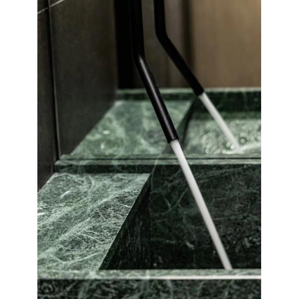 Pradas Verde Green Marble Bathroom Washbasin | Deep Jade Stone Vanity