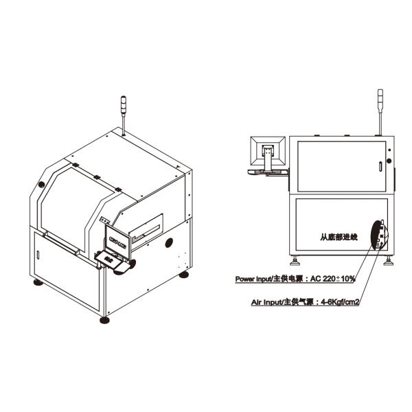 Pcb Board Fully Automatic Solder Paste Printer Equipment
