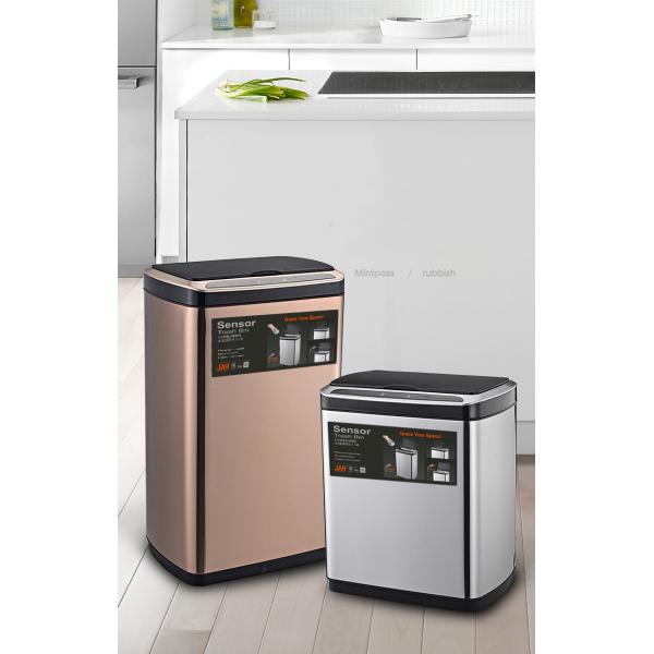 Compact Automatic Smart Waste Bins Smart Hand-free Electronic Kitchen Trash Can