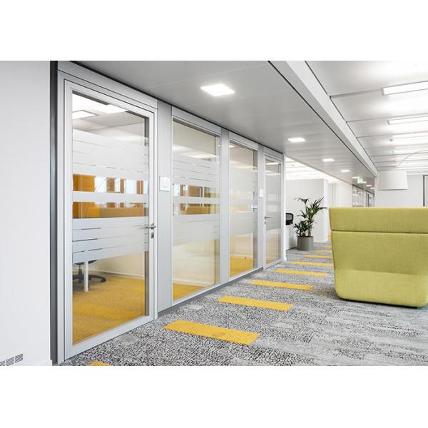 Fast Delivery Indoor Partition Wall Glazed Elegant Easy Installation Customized Size Color Design