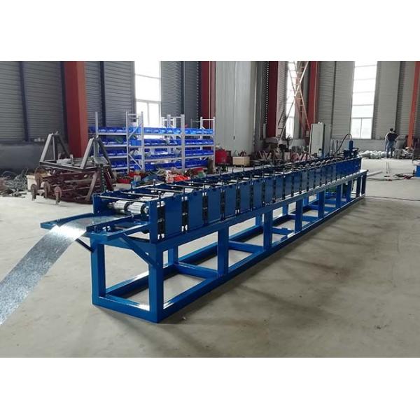 Light steel keel metal furring keel channel house structure roll forming machine with punching hole