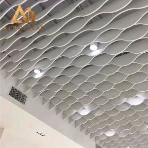 Buy cheap Curved Acoustic Custom Decoration Aluminium Linear Ceiling product
