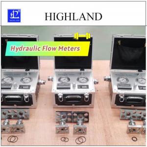 Buy cheap MYHT-1-5 Portable Hydraulic Flow Meters With Peak Pressure 420 Bar For Testing product