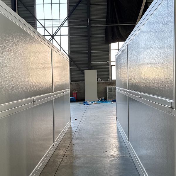 M Type Shaped Folding Container House Modular House Sandwich Panel Prefabricated House