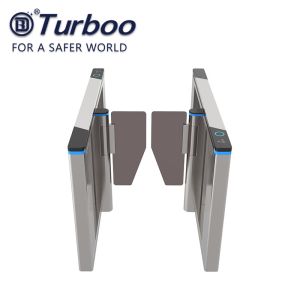 Office Security Swing Electronic Turnstile Barrier Gate RFID Card Reader