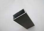 Thin Wall Black Anodized Aluminum Square Tubing Height 25mm Width 60mm