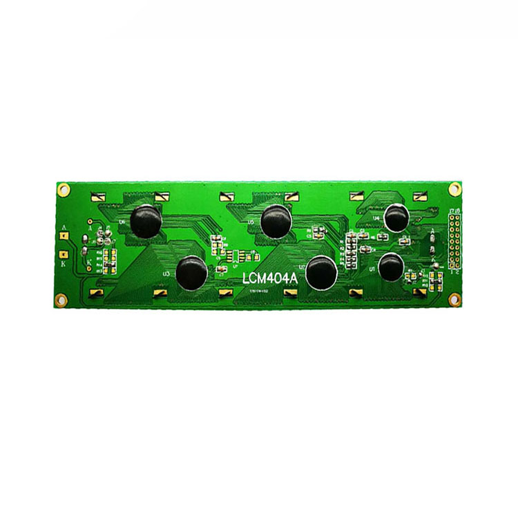 STN Character Dot Matrix Display Screen Module 40x4 High-Definition Blue Yellow Green 5V LCD Module