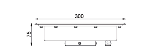 48W LED Fountain Light Color Changing DMX DALI Control Waterproof IP68 Under Water 5m Deep