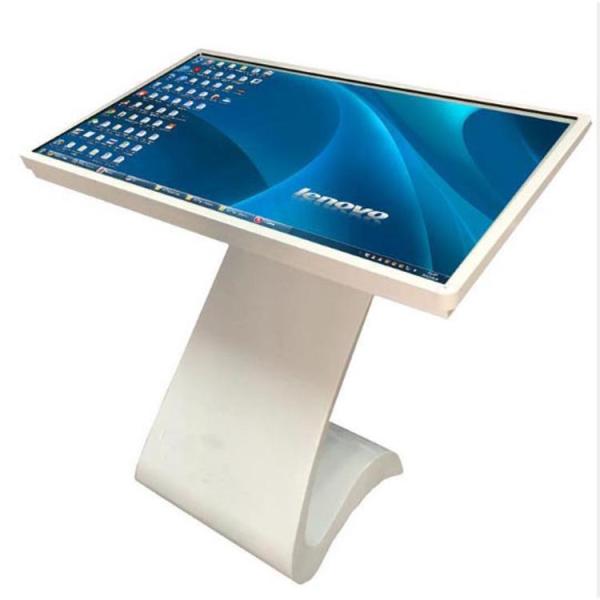 Ground standing 65 inch interactive self-service terminal kiosk touchscreen monitor (Win10/11 or Android OS) 4K UHD