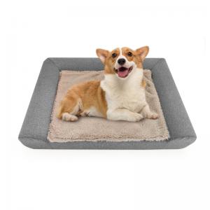 Buy cheap Non Slip Bottom And Egg Crate Foam Washable Dog Bed For Large Dogs product