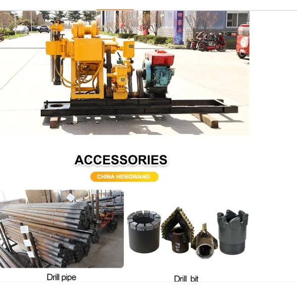 Exploration Mining GK 200 Crawler Mounted Drill Rig For Borehole Drilling