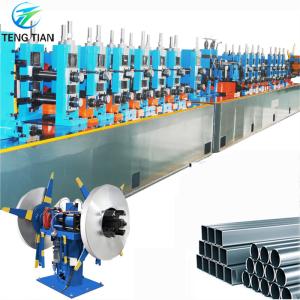 Buy cheap High Efficiency Carbon Steel Tube Making Machine for Infrastructure product