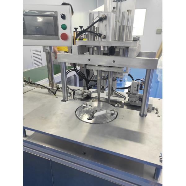 High Production N95 Earloop Welding Machine , Earloop Mask Machine OEM Supported