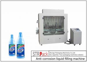Buy cheap Anti Corrosion Automatic Liquid Filling Machine With 12 Filling Nozzles product