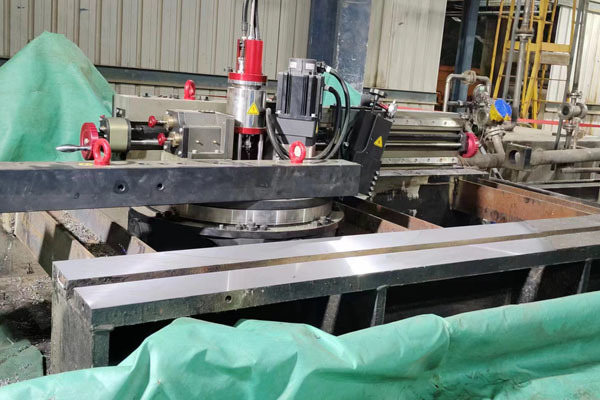 80 Inches Flange Milling Machine Flange Facer Equipment High Durability