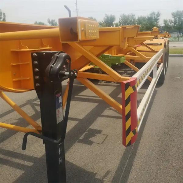 New Design 3 Axle Skeleton Container Chassis Semi Trailer 40ft Skeleton Semi Trailer