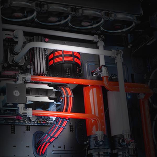 TESTING Braided Sleeved Power Supply Extension Cable
