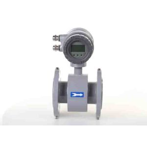 Buy cheap Industrial 24VDC Electromagnetic Water Meter , Flanged Electromagnetic Flowmeter product
