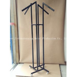 Customized Logo Width 600mm Height 1720mm Clothing Organizer Rack