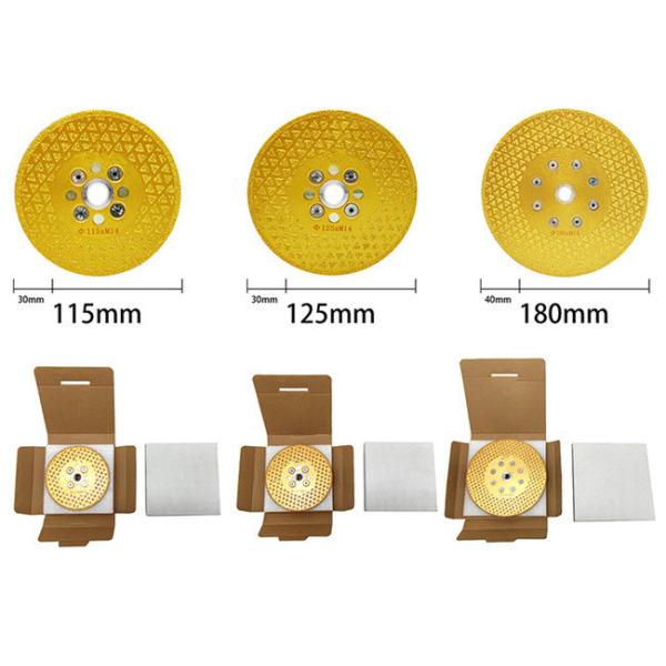 1.6mm Brazed 2 Side Masonry Diamond Saw Blade For Circular Saw