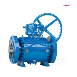 China ASTM A105N 600Lb Trunnion Style Ball Valve DN150 API 6D on sale
