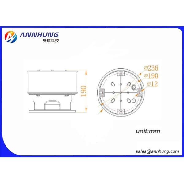 L865 Type A Aviation Obstruction Light 40 - 60 Flashes Per Minuite For Wind Turbines