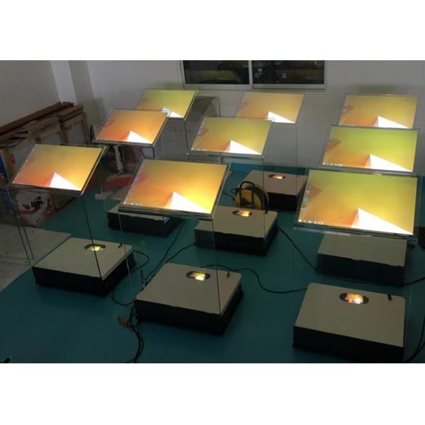 30 inch Touch Foil Film holographic projector kiosk touch screen kiosk tempered glass design capacitive touch