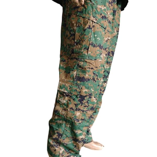 ACU Military Digital Woodland Camo Uniform Tactical Field Training Uniform
