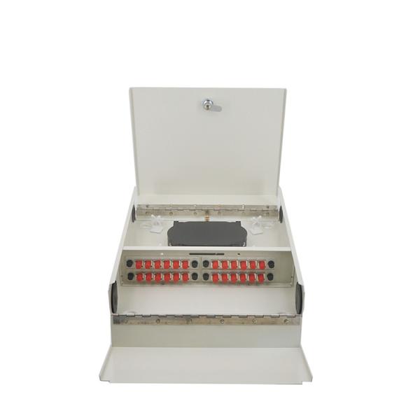 80mm Ftth Fiber Optic Distribution Box Termination ODF Wall Mounted