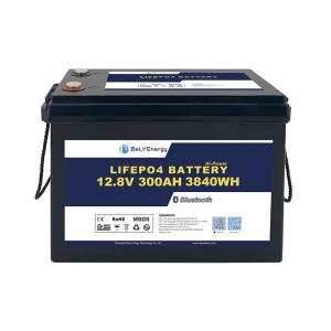 China Bely Energy Customized LFP Batterie 12V300AH Phosphate LFP Battery PACK For Solar Marine RV on sale