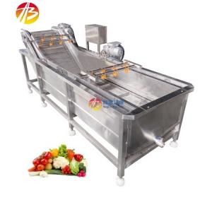 China Water-saving Advantage Fruit and Vegetable Bubble Washer for Large-scale Production on sale