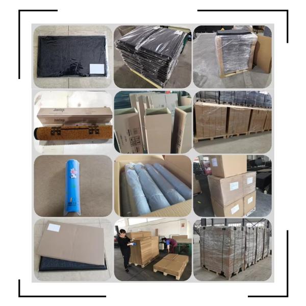 Grid Gym Mat Interlocking Design Anti Fatigue Anti slip Resilient Gym Flooring