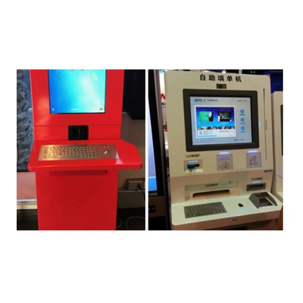 Vandal Resistant Rugged Industrial Keyboard With Trackball Top Panel