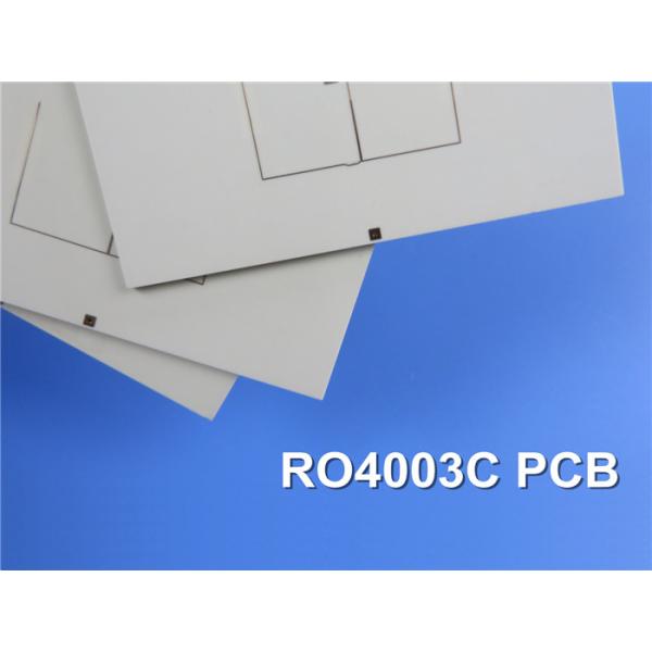 High Frequency 2 Layer Rigid PCB RO4003C Hydrocarbon Ceramic Laminates