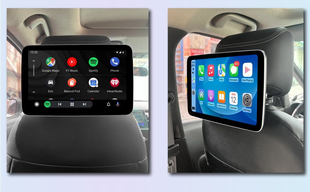 10.5-Inch Car Headrest Display Android 9.0 Octa Core 1 16GB Video Player with Monitor
