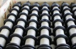 Buy cheap Low Rolling Resistant JIS Rubber Disc Return Roller product